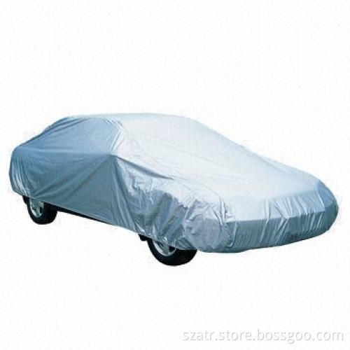 Car cover with silver color